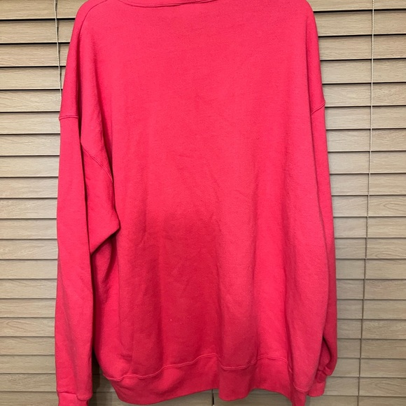 University Of Nebraska Huskers Est 1869 Lee Men XL Sweatshirt Red - Picture 3 of 6